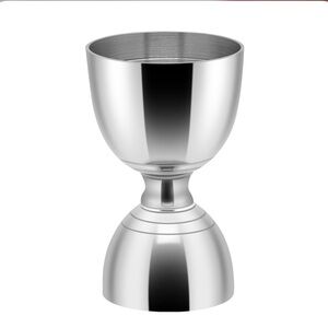 Elegant Silver Double Jigger